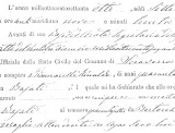 Tuscan Act of Birth, Click here to enlarge