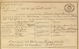 Acts of Births of Tuscany 1828, Click here to enlarge