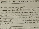 Act of Matrimony in Piedmont, Click here to enlarge