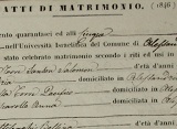 Act of Matrimony in Piedmont, Click here to enlarge